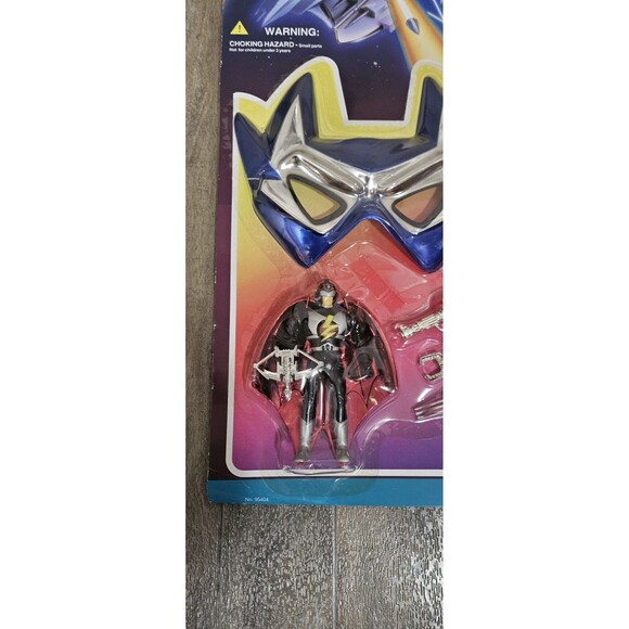 Galaxy Force Stellar Force Chap Mei Mask And Figure  Vintage NOS KO Power Ranger - Picture 3 of 7
